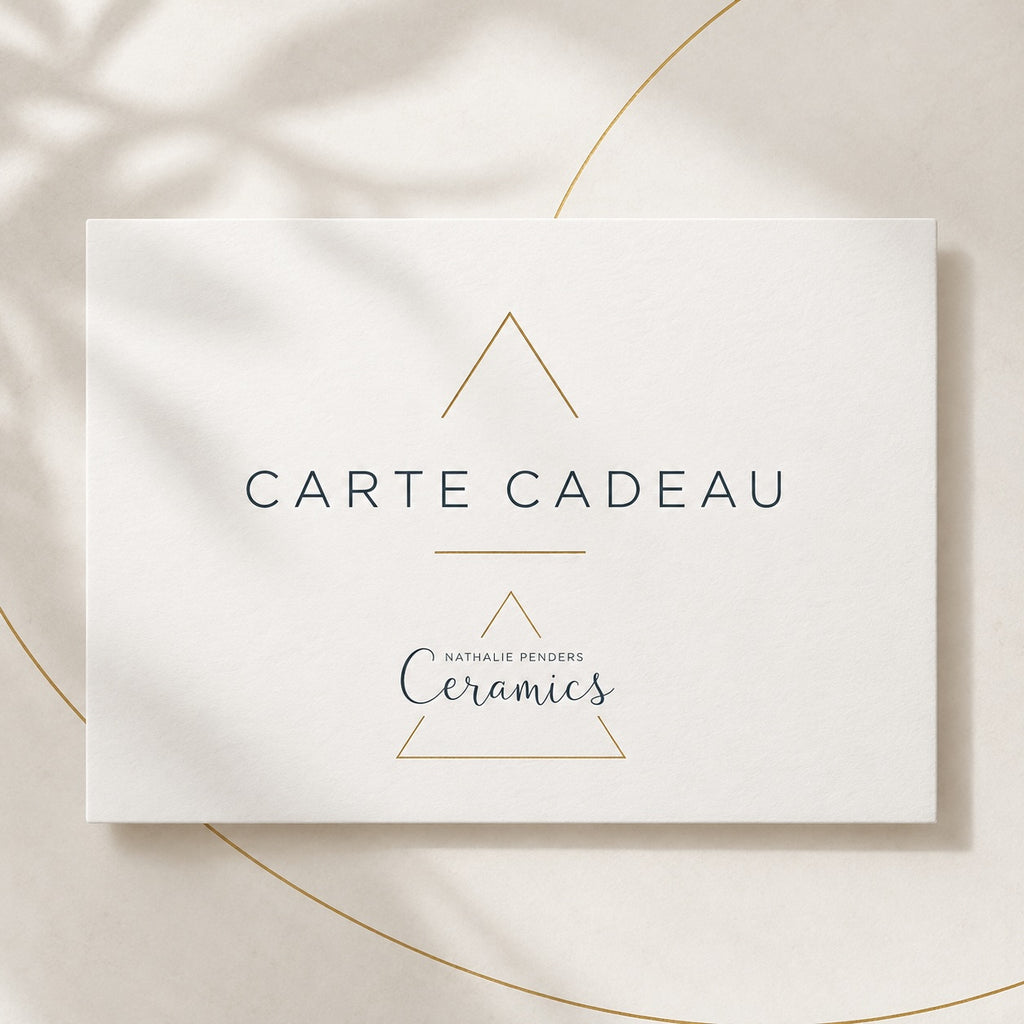 Carte cadeau Nathalie Penders Ceramics