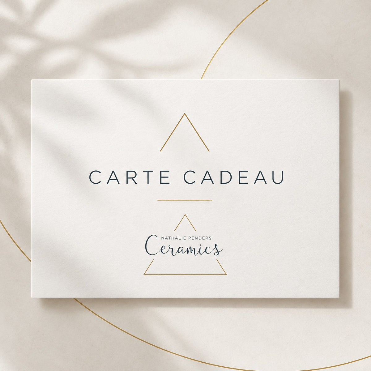 Carte cadeau Nathalie Penders Ceramics