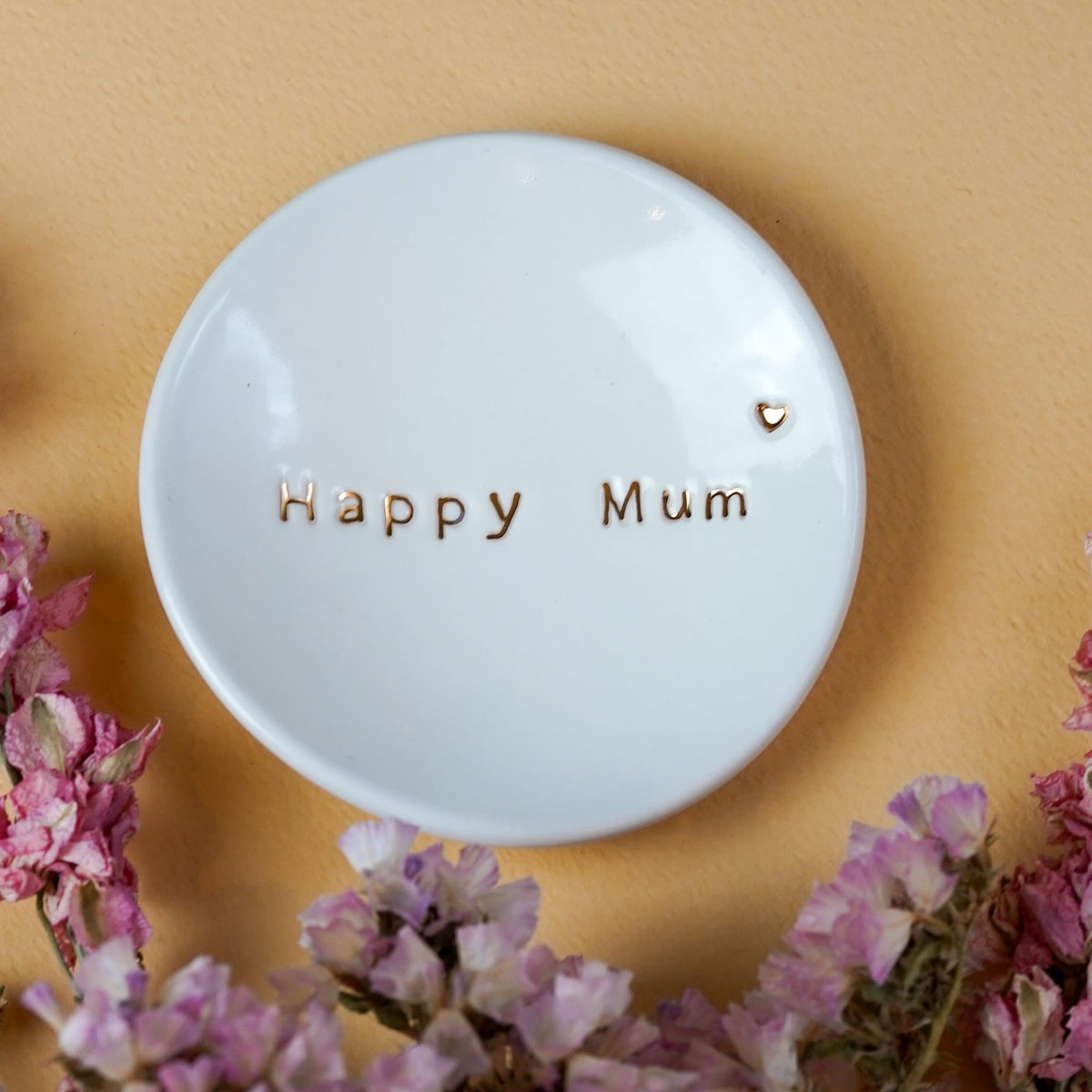 Coupelle Porcelaine et Or - Happy Mum