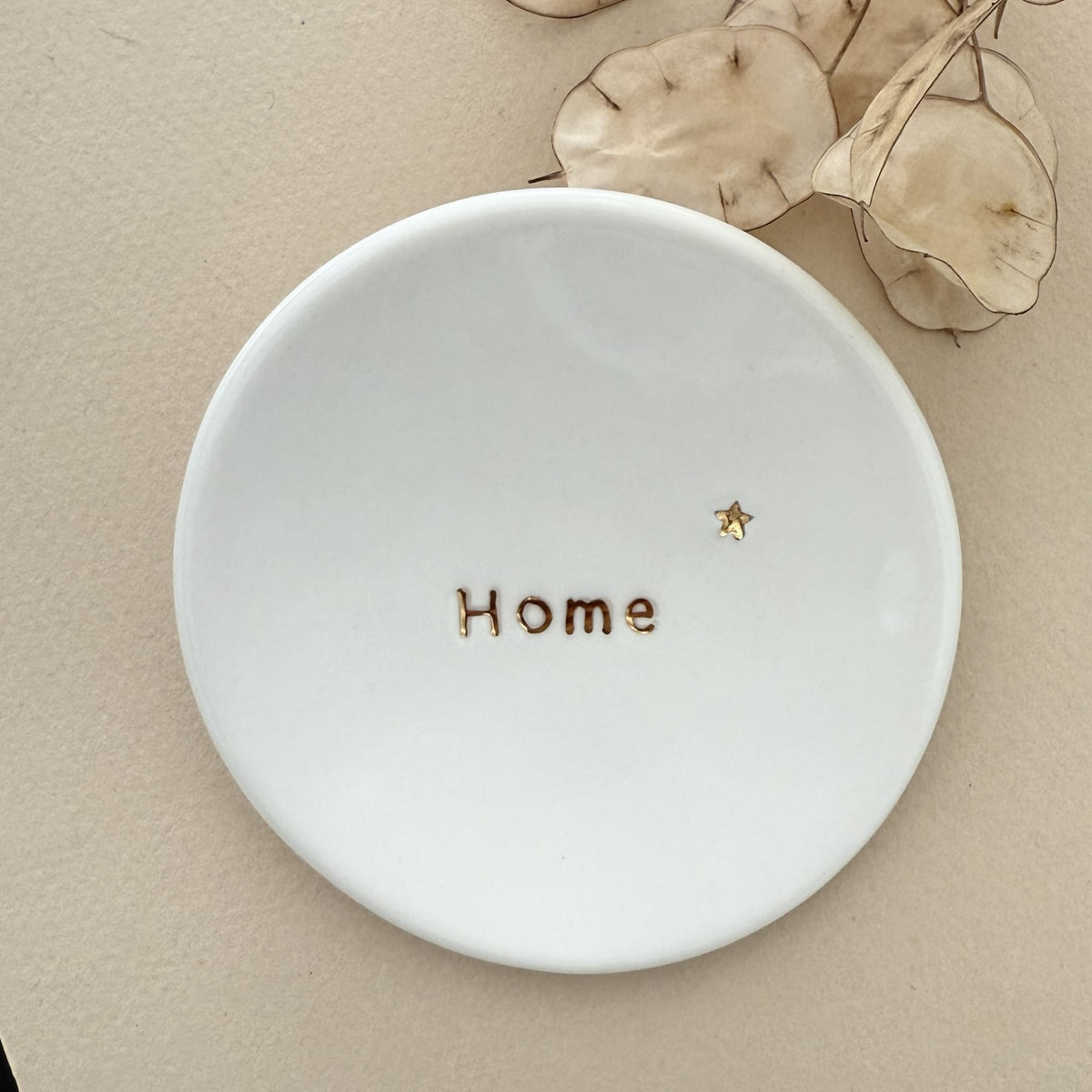 Coupelle Porcelaine et Or - Home