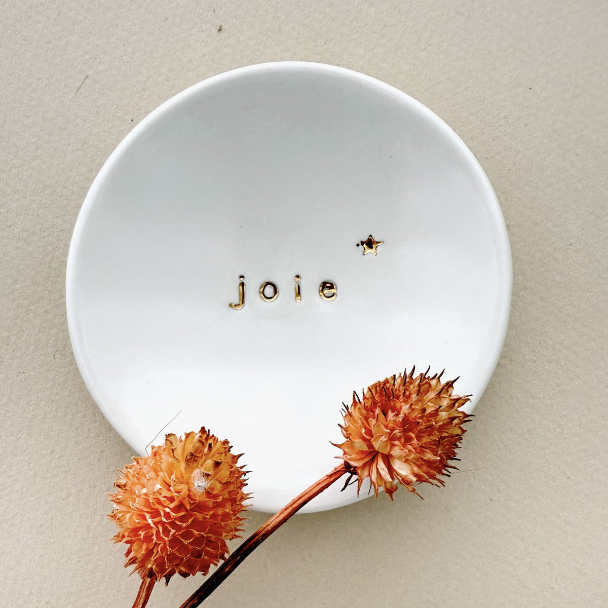 Coupelle Porcelaine et Or - Joie