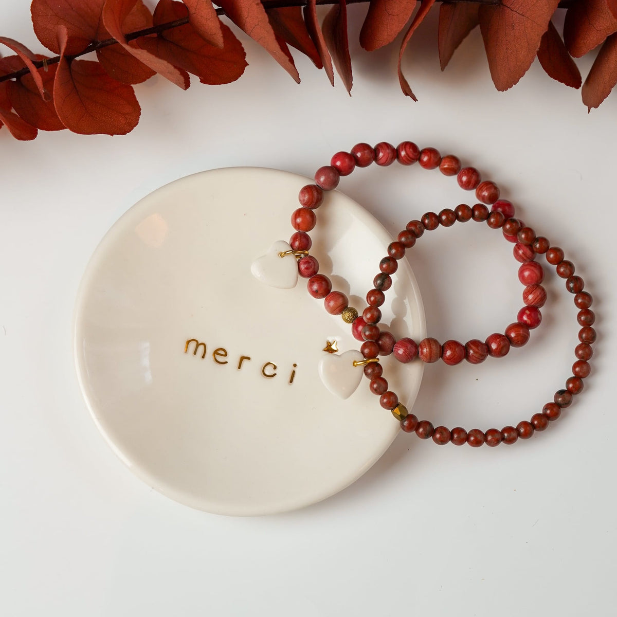 Coupelle Porcelaine et Or - Merci