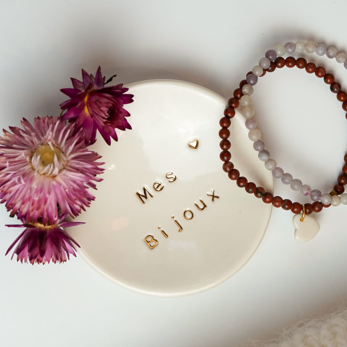 Coupelle Porcelaine et Or - Mes Bijoux