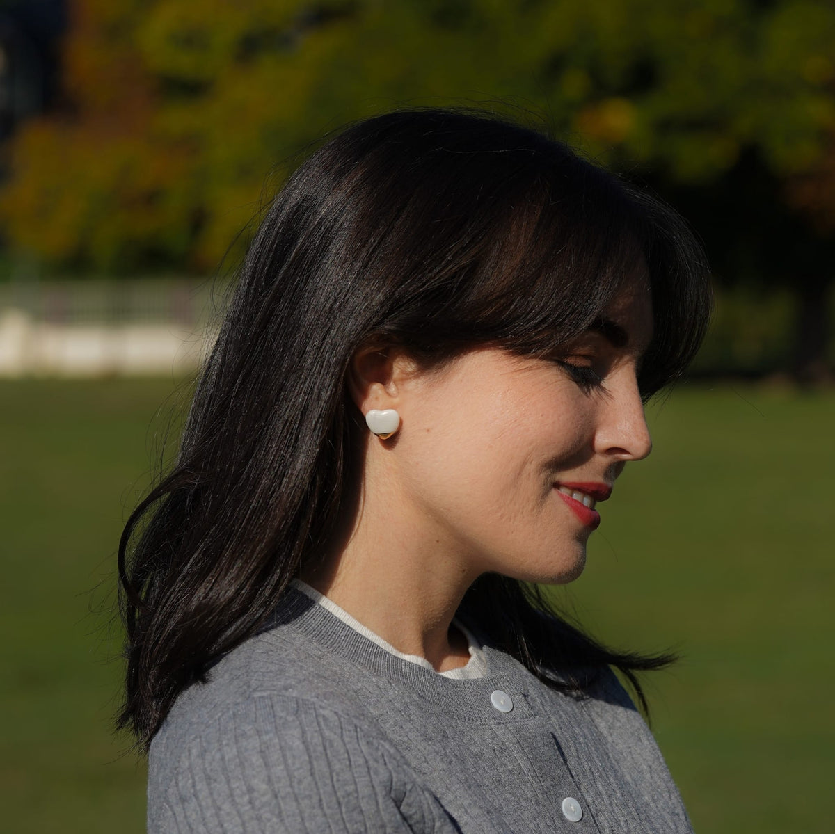 Puces Grand Cœur d’Or – Porcelaine et or